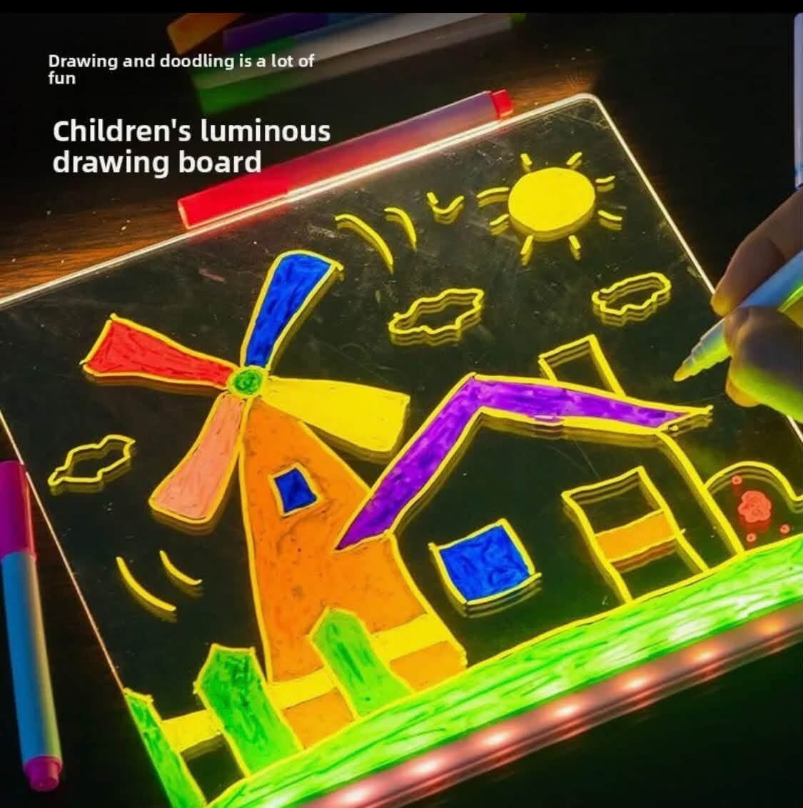 3D Magic LED Board for Kids –