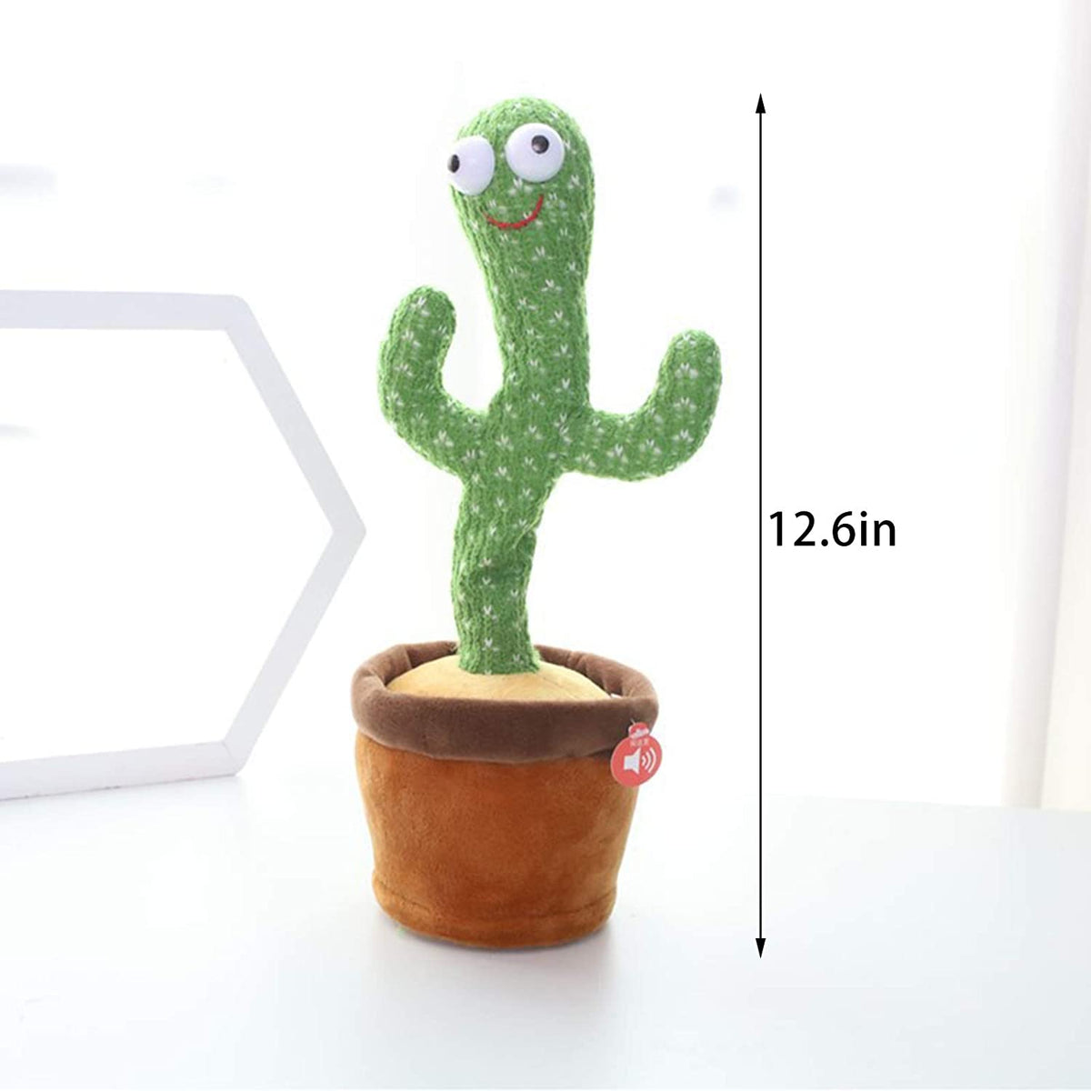 Dancing and Talking Cactus - Large Green