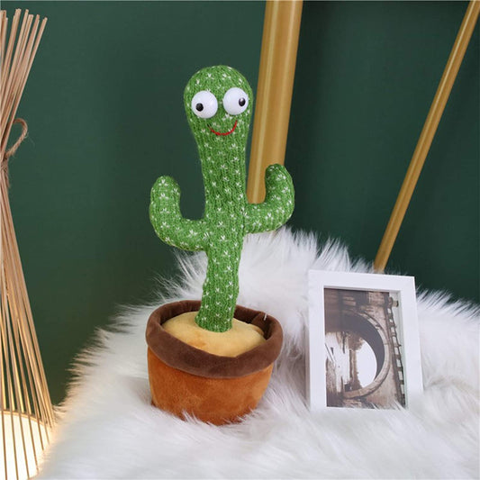 Dancing and Talking Cactus - Large Green