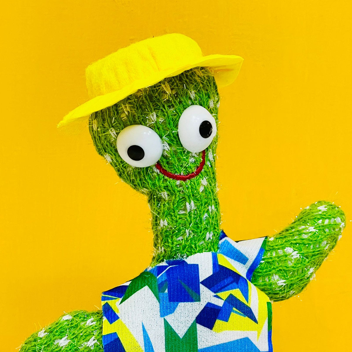 Dancing and Talking Cactus - Large Green