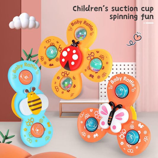 3in1 Delicate Sound Baby Girl Rattle Set